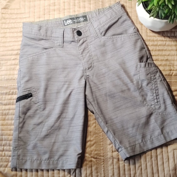 Lee Light Grey Boys Shorts - Picture 1 of 4